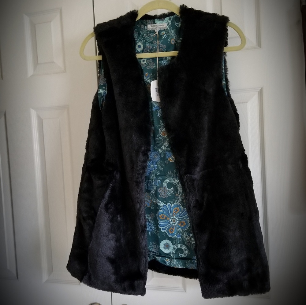 Black Mink Faux Fur Vest

WORLD MARKET